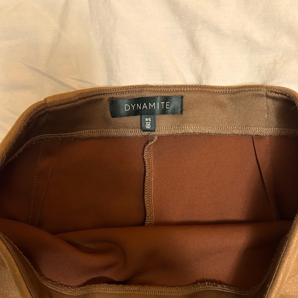Dynamite Faux Suede Skirt - Picture 2 of 3